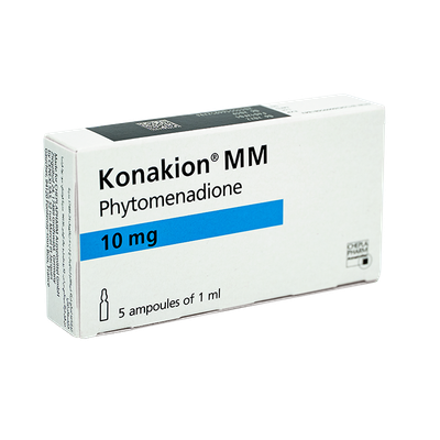 VITAMIN K Injection | KONAKION MM ( Phytomenadione ) - 10mg / 1ml Ampule