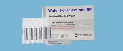 STERILIZED WATER for INJECTION ( 10ml x 7 Ampules ) - PSI