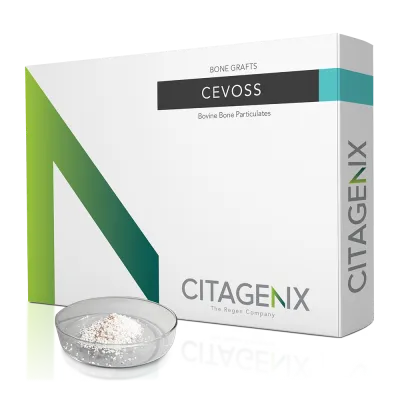 BONE GRAFT | CevOss CITAGENIX Bovine Bone Particulates ( 0.25-1mm Vial ) 0.5CC BONE GRAFT | CevOss CITAGENIX Bovine Bone Particulates ( 0.25-1mm Vial ) 0.5CC