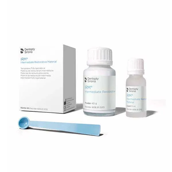 IRM STARTER KIT | Restoration Material ( 40gm Powder + 15ml Liquid ) - DENTSPLY