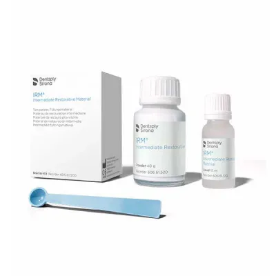 IRM STARTER KIT | Restoration Material ( 40gm Powder + 15ml Liquid ) - DENTSPLY IRM STARTER KIT | Restoration Material ( 40gm Powder + 15ml Liquid ) - DENTSPLY