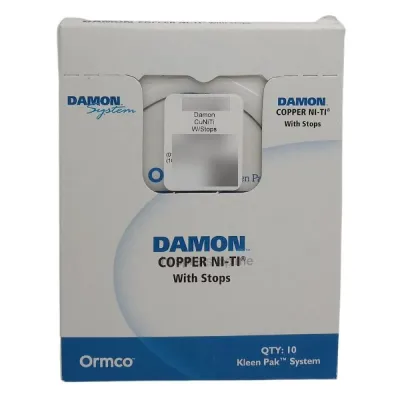 DAMON ULTIMA - Cu-NITI ARCHWIRE with STOPS ( 5pcs/Kit ) - ORMCO