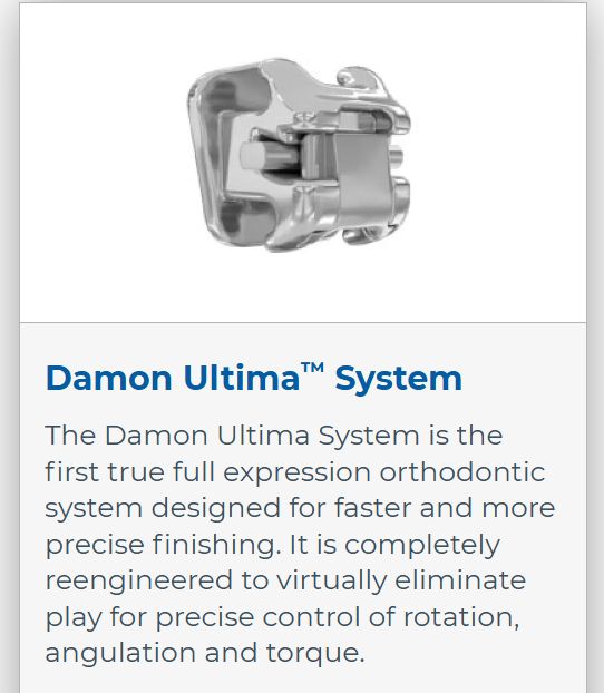 Damon Ultima Bracket System - ORMCO