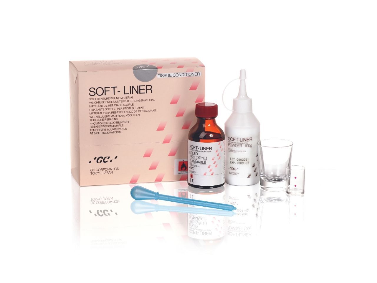 SOFTLINER - 1-1PKG ( 100gm Powder + 100gm/97ml Liquid ) - GC