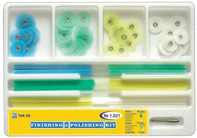 POLISHING DISC+FINISHING STRIPS WHOLE KIT ( 1.021 ) - TOR