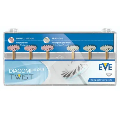 COMPOSITE POLISHING KIT | DIACOMP PLUS-TWIST | EVE