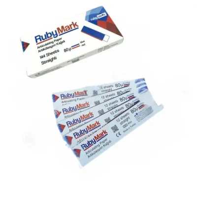 ARTICULATING PAPER | THICKNESS : 40µ | ( 144 sheets ) - RUBY MARK