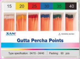 GUTTA PERCHA POINTS - SANI
