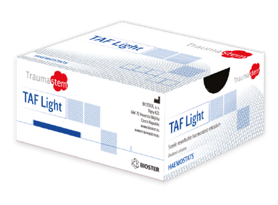 TRAUMASTEM TAF LIGHT - HEMOSTATS | 7,5 x 5cm | BIOSTER ( 1pc )