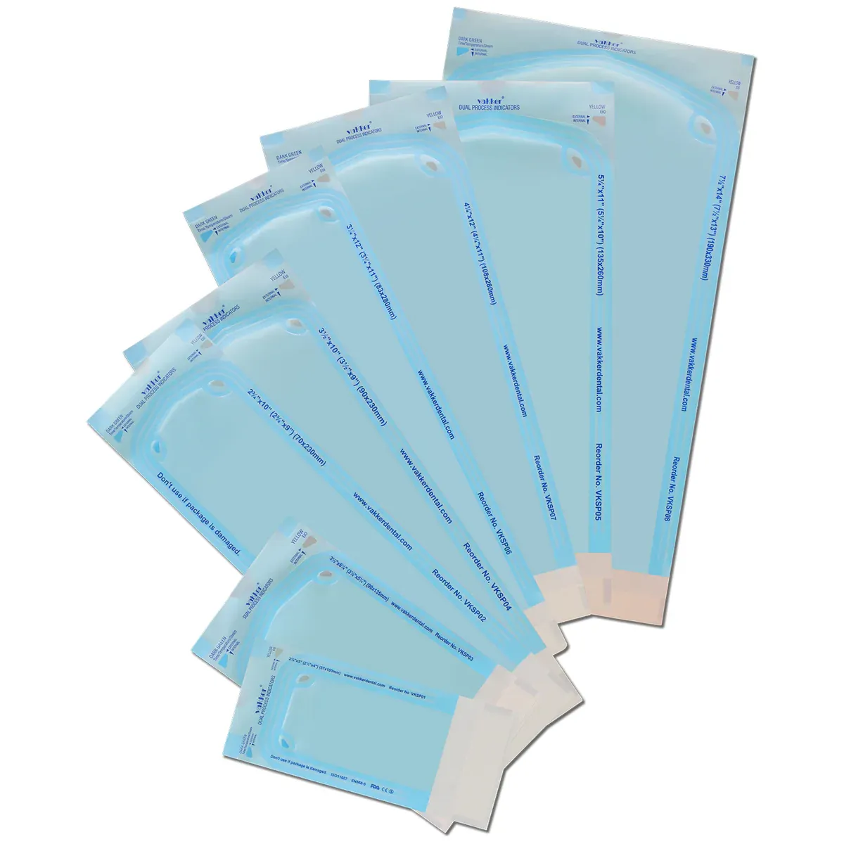 POUCH 57 x 130mm CARTON - ( 50 Box / Carton )