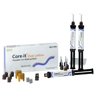 CORE PILAR BUILD UP ( YELLOW ) 10gm - SPIDENT