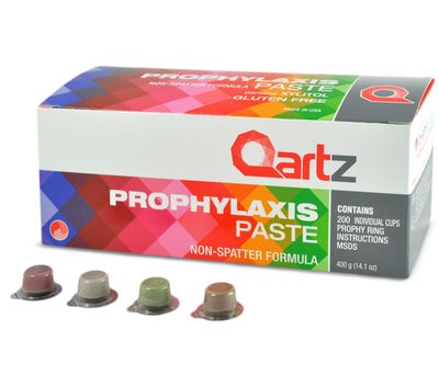 PROPHY PASTE 1.23% FLOURIDE ION ( 200Pcs / 400gm ) - QARTZ