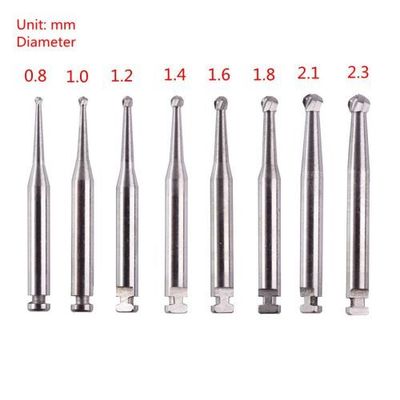 RA - LOWSPEED ROUND CARBIDE BURS 6pcs - DIA SWIZZ