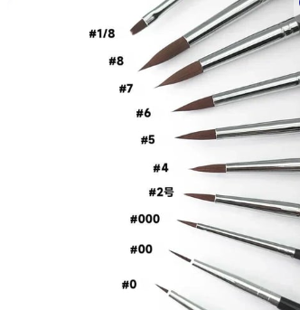 DENTAL RESIN PORCELAIN BRUSH