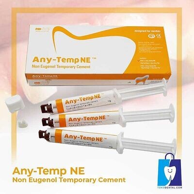 ANY TEMP | TEMPORARY CEMENT ( 10gm x 3 Syringes ) - MDCLUS ANY TEMP | TEMPORARY CEMENT ( 10gm x 3 Syringes ) - MDCLUS