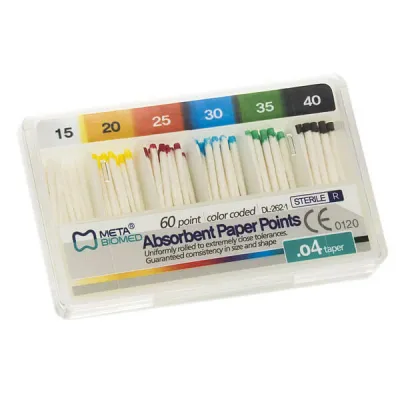 ABSORBENT PAPER POINTS - META BIOMED
