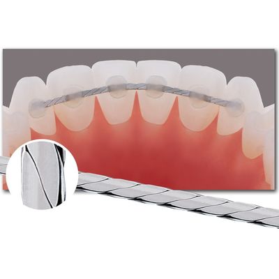 BRAIDED RETAINER WIRE ( 10/pack ) - ORTHO TECHNOLOGY