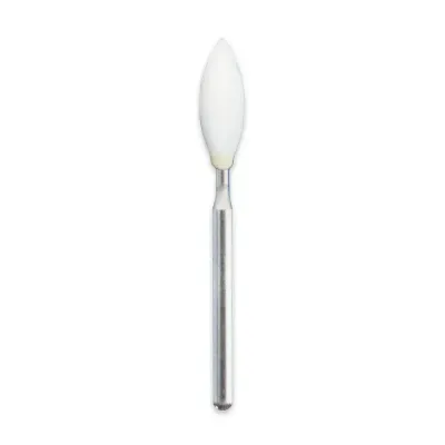 COMPOSITE FINISHING KIT - WHITE STONE BURS - EGG SHAPE only ( 10pcs ) - EVE