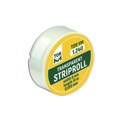 TRANSPARENT STRIP ROLL - 1.240 ( Width 8mm / Length 10M ) - TOR