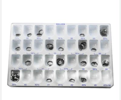 MOLAR BAND TRAYS/ORGANISER ( UPPER &amp; LOWER ) - ORTHO UNION