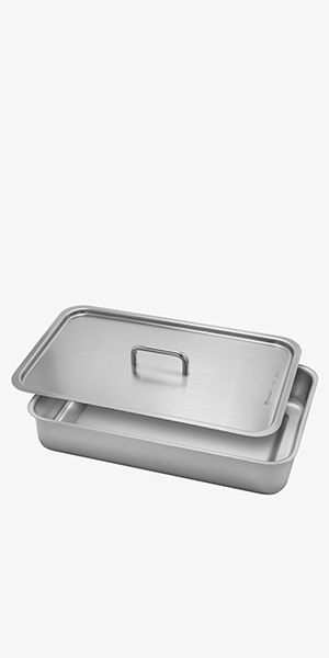SS TRAY with LID - MEDESY