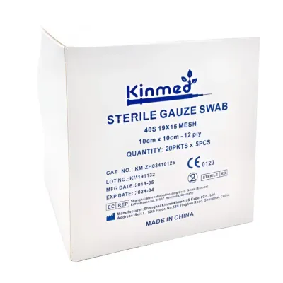 GAUZE SWAB - 10cm x 10cm - 8ply ( 10000pieces / Carton )