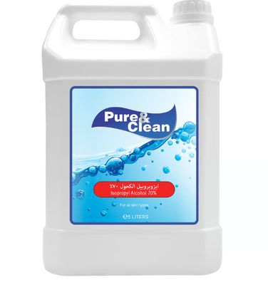 ISOPROPYL ALCOHOL 70% - 5L Galon ISOPROPYL ALCOHOL 70% - 5L Galon