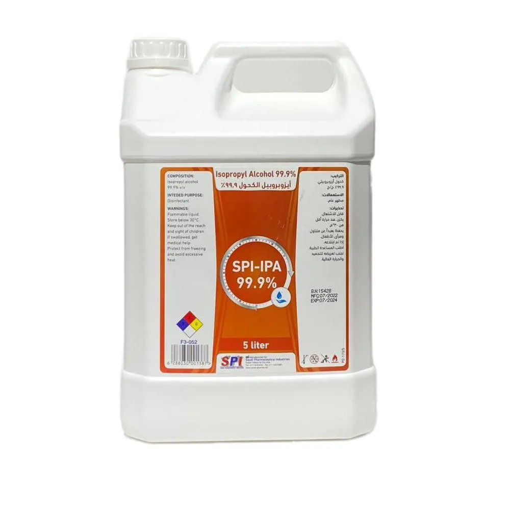 ISOPROPYL ALCOHOL 99% - 5L Galon - SPI