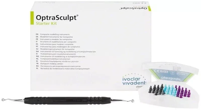 OPTRASCULPT STARTER KIT ( MODELLING INSTRUMENT + TIPS ) - IVOCLAR