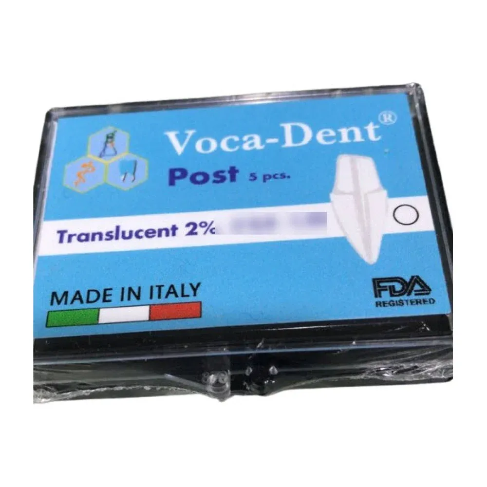 FIBER POST REFILLS | 2% Translucent ( 5pcs ) - VOCA DENT