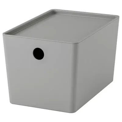 KUGGIS - ORGANISER TRAY with LID ( 18 x 26 x 15cm ) - IKEA