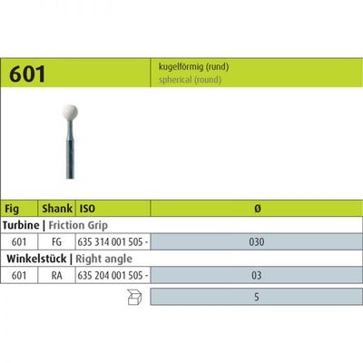 COMPOSITE FINISIHING KIT - WHITE STONE BURS - ROUND SHAPE only ( 5pcs ) - JOTA