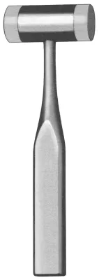 HAMMER with PLASTIC INSERTS 18.5 cm / 210 g, Ø25.0 mm 1637