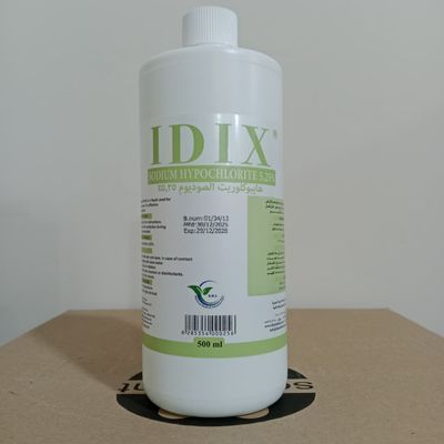 IDIX - SODIUM HYPOCHLORITE ( 5.25% ) 500ml