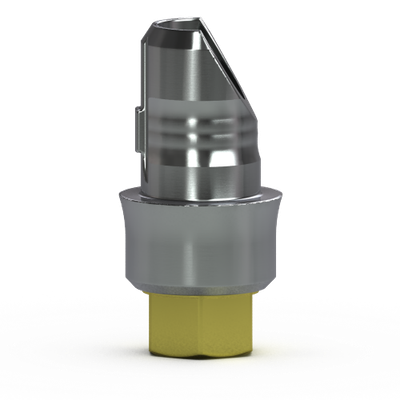 3.5mm HYBRID ABUTMENT BASE 2mm HEIGHT - BIOHORIZONS