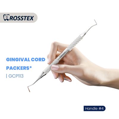 GINGIVAL CORD PACKER ( Serrated ) - CROSSTEX