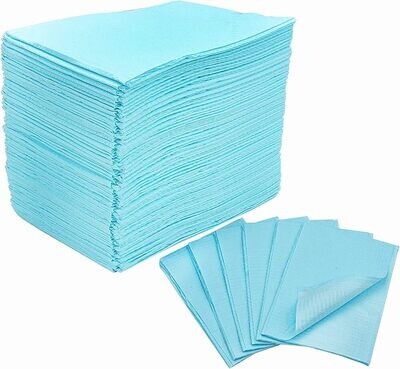DENTAL BIB ( BLUE ) CARTON ( 500Pcs ) - MEDPROTECT