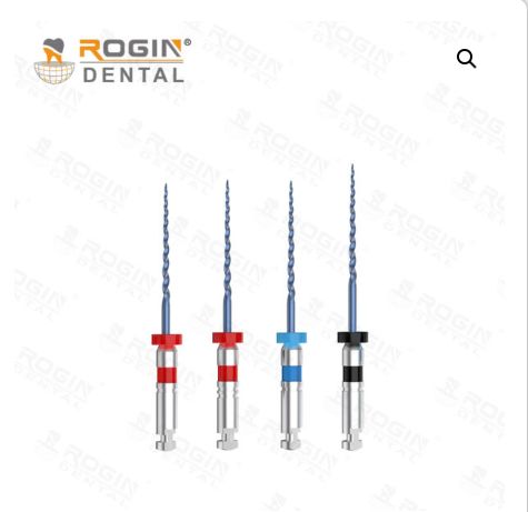 ROTARY FILES ( PEDO | ASSORTED 4pcs Pack - ROGIN DENTAL