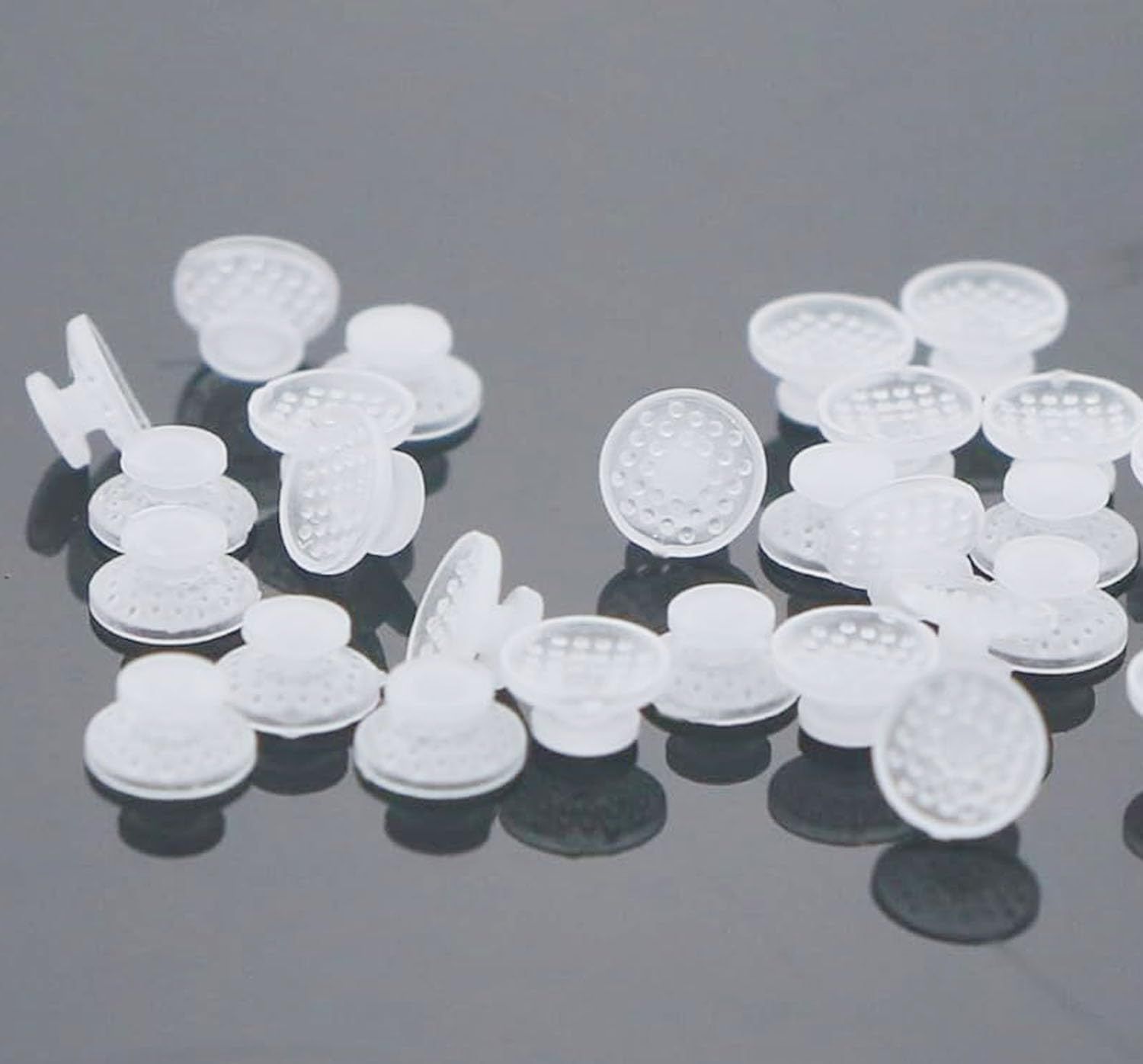 BONDABLE LINGUAL BUTTONS - CERAMIC ( 10pcs/ Pack ) - ORTHO UNION