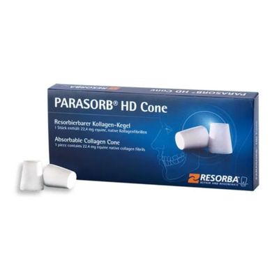 PARASORB || ABSORBABLE COLLAGEN CONE || 22.4mg x 10pcs - RESORBA