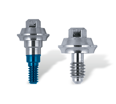 LOW PROFILE ABUTMENT - STRAIGHT ( Non - Hexed ) 4.1mmD , 2mm Collar Height