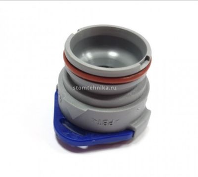 Check valve for draining the Duerr Dental aspiration system