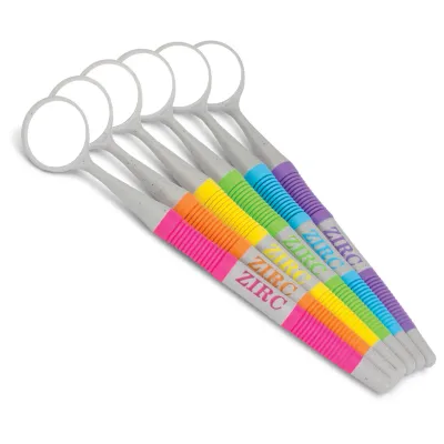 CRYSTAL HD MOUTH MIRROR - VIBRANT ( 12pcs PACK ) - ZIRC