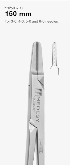 CRILE RYDER NEEDLE HOLDER ( 150mm ) - MEDESY