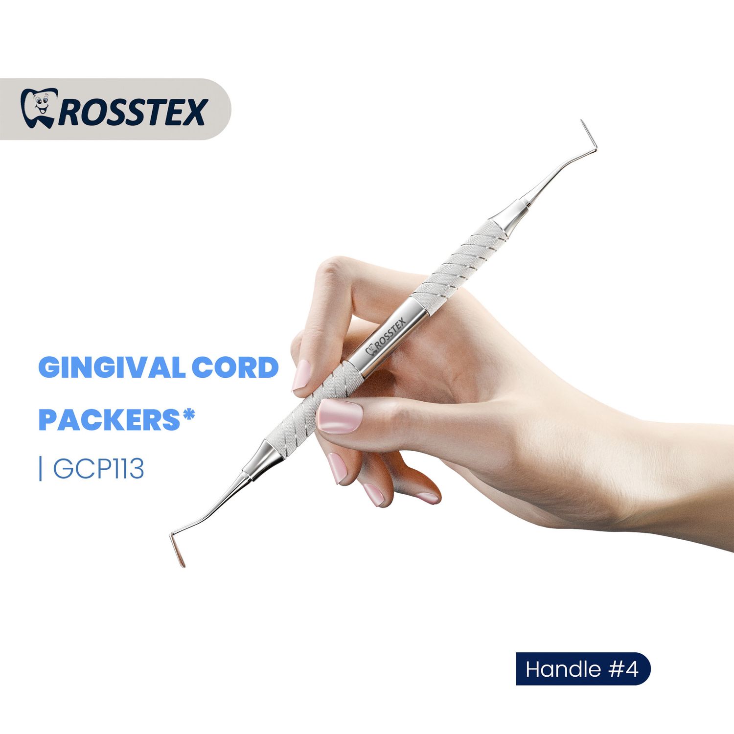 GINGIVAL CORD PACKER ( Non Serrated ) - CROSSTEX