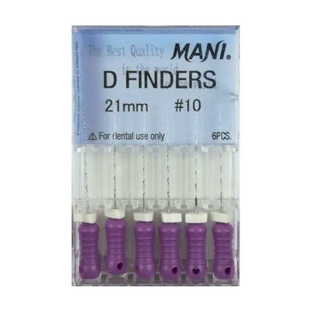 D FINDER FILES 21mm ( 6pcs/Kit ) - MANI