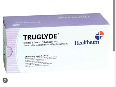 TRUGLYDE - PGA ( Reverse Cutting ) - HEALTHIUM ( ABSORBABLE )