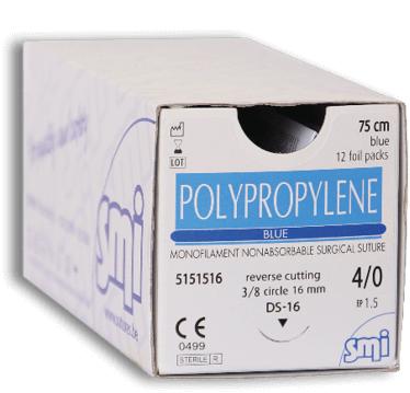 POLYPROPYLENE - BLUE ( Reverse Cutting ) - SMI (NON ABSORBABLE )