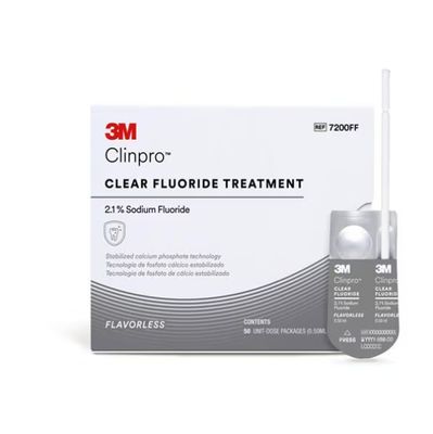 FLOURIDE VARNISH 2.1% NaF | CLINPRO | ( 50 x 0.5ml packs / Box ) - 3M