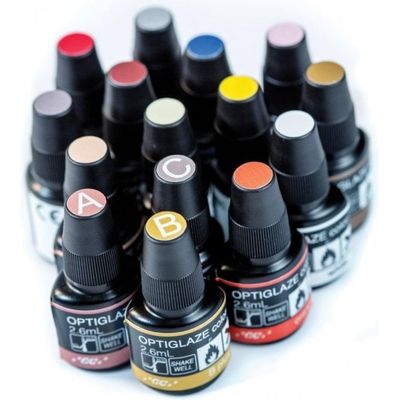 OPTIGLAZE COLOR complete set - LC CHARACTERIZATION COATING Material - GC